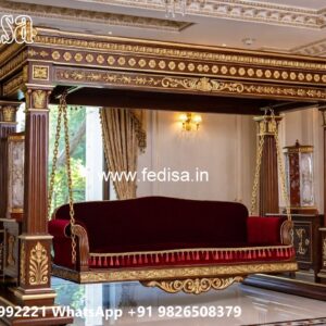 Wooden Swing Design for Balcony Seating Inspiration No-1824