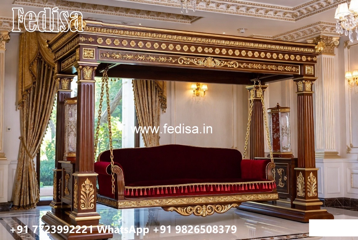 Wooden Swing Design for Balcony Seating Inspiration No-1824