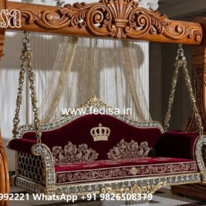 Premium Wooden Swing Design for Modern Villa Decor No-1851