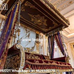 Traditional Wooden Jhula Design for Cultural Home Style No-1853