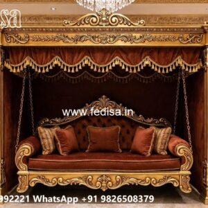 Indoor Wooden Swing Design for Premium Interior Decoration No-1859