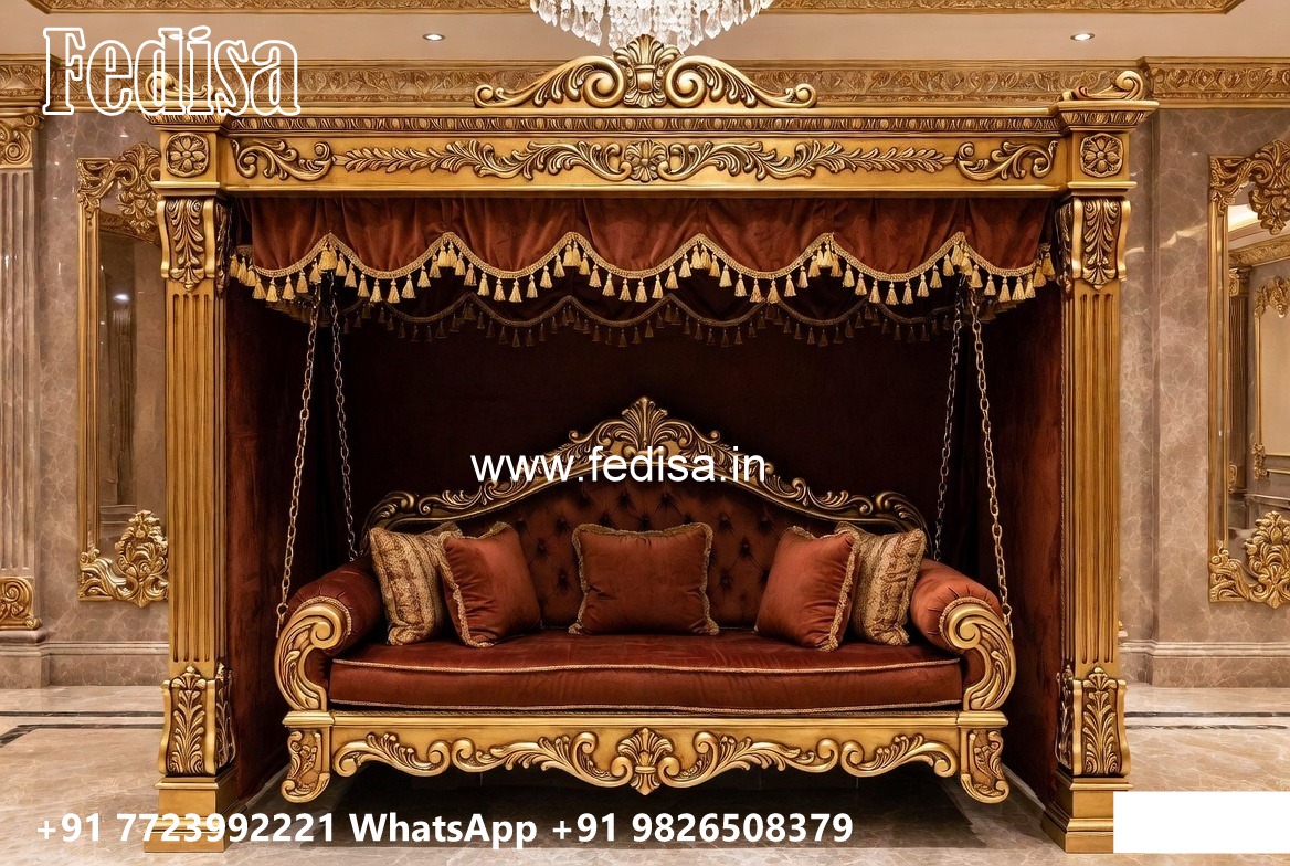 Indoor Wooden Swing Design for Premium Interior Decoration No-1859