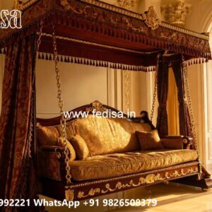 Modern Wooden Swing Design with Contemporary Appeal No-1861