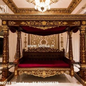 Luxury Wooden Swing Design with Decorative Chains No-1870