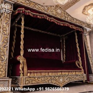 Stylish Wooden Swing Design with Premium Wood Texture No-1872