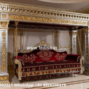 Wooden Swing Design for Comfortable Indoor Seating No-1879