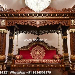 Wooden Swing Design for Luxury Apartment Interiors No-1882