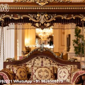 Stylish Wooden Swing Design for Relaxed Home Decor No-1884