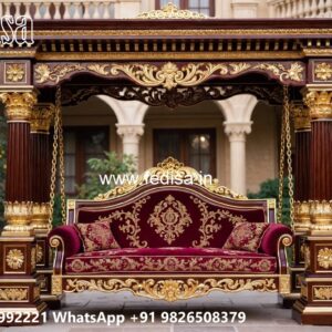 Wooden Swing Design for Luxury Lounge Interior Styling No-1888