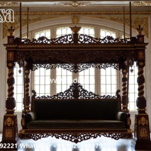 Wooden Swing Design for Artistic Home Interior Beauty No-1898