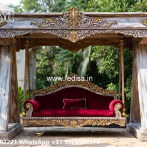 Luxury Swing Design with Artistic Wooden Patterns No-1937