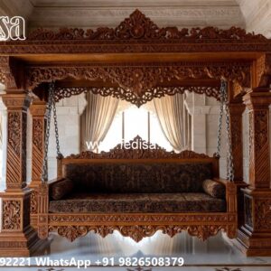 Luxury Swing Design for Stylish Balcony Seating Area No-1938