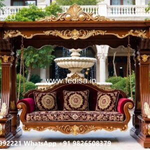 Luxury Swing Design with Decorative Cushion Arrangement No-1970