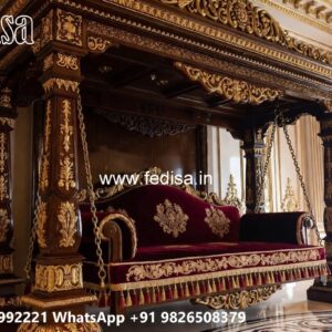 Luxury Swing Design with Artistic Floral Engraving No-1972