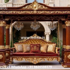 Luxury Swing Design with Rich Wooden Texture Finish No-1988