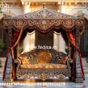 Elegant Classic Swing Design with Decorative Carvings No-2020