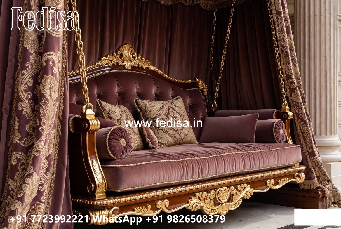 Classic Swing Design with Decorative Wooden Patterns No-2044