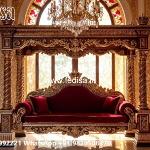 Classic Swing Design with Antique Wooden Craftsmanship No-2098