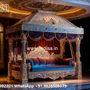 Beautiful Royal Swing Design for Elegant Sitting Areas No-2140