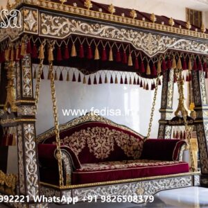 Royal Swing Design with Palace Inspired Wooden Artwork No-2145