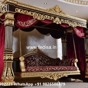 Royal Wood Carving Swing Design for Palace Inspired Homes No-2170