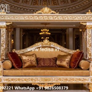 Traditional Wood Carving Swing Design with Elegant Finish No-2221