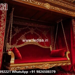 Wood Carving Swing Design with Premium Heritage Craftsmanship No-2225
