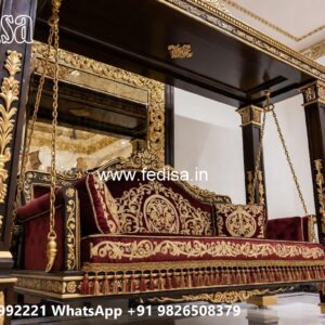 Luxury Teak Wood Swing Design for Elegant Homes