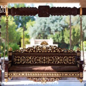 Modern Wooden Swing Design with Sleek Finishing Style No-2295
