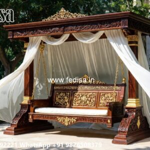 Modern Wooden Swing Design with Contemporary Appeal No-2311