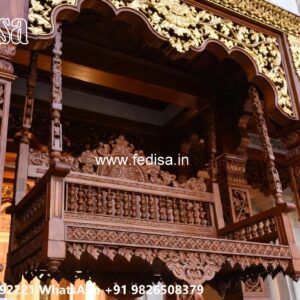 Modern Luxury Wooden Swing Design for Villas No-2327