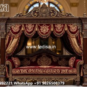 Wooden Swing Design with Beautiful Decorative Finish No-2337