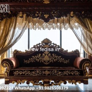 Wooden Swing Design for Elegant Family Sitting Space No-2343