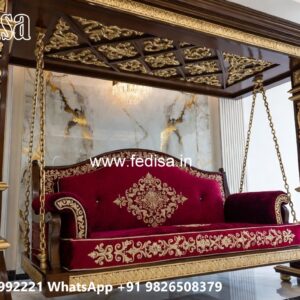 Luxury Swing Design with Artistic Carving Patterns No-2361