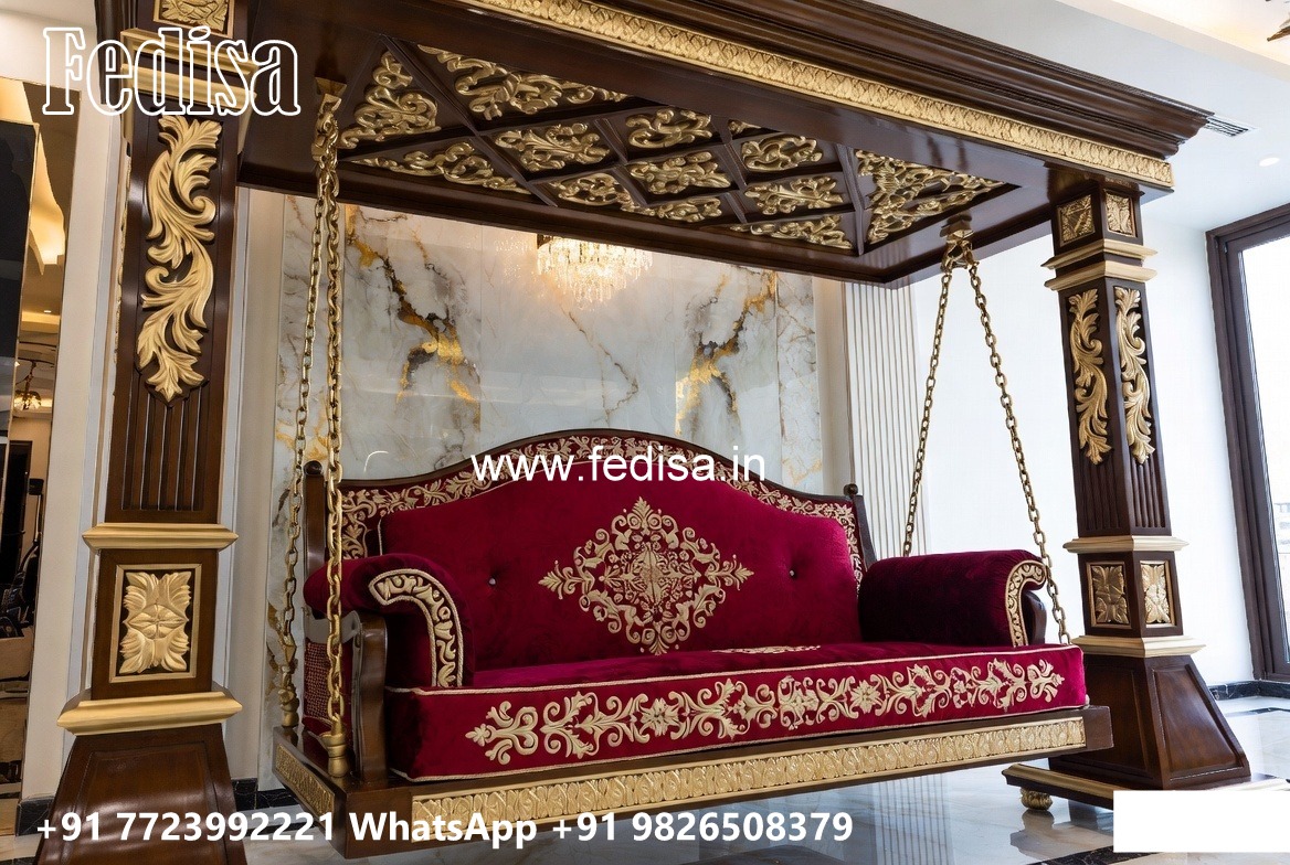 Luxury Swing Design with Artistic Carving Patterns No-2361