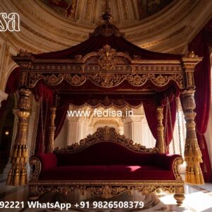 Luxury Swing Design with Decorative Floral Carvings No-2372
