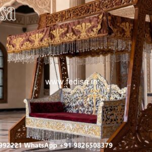 Traditional Luxury Swing Design for Indian Homes No-2383