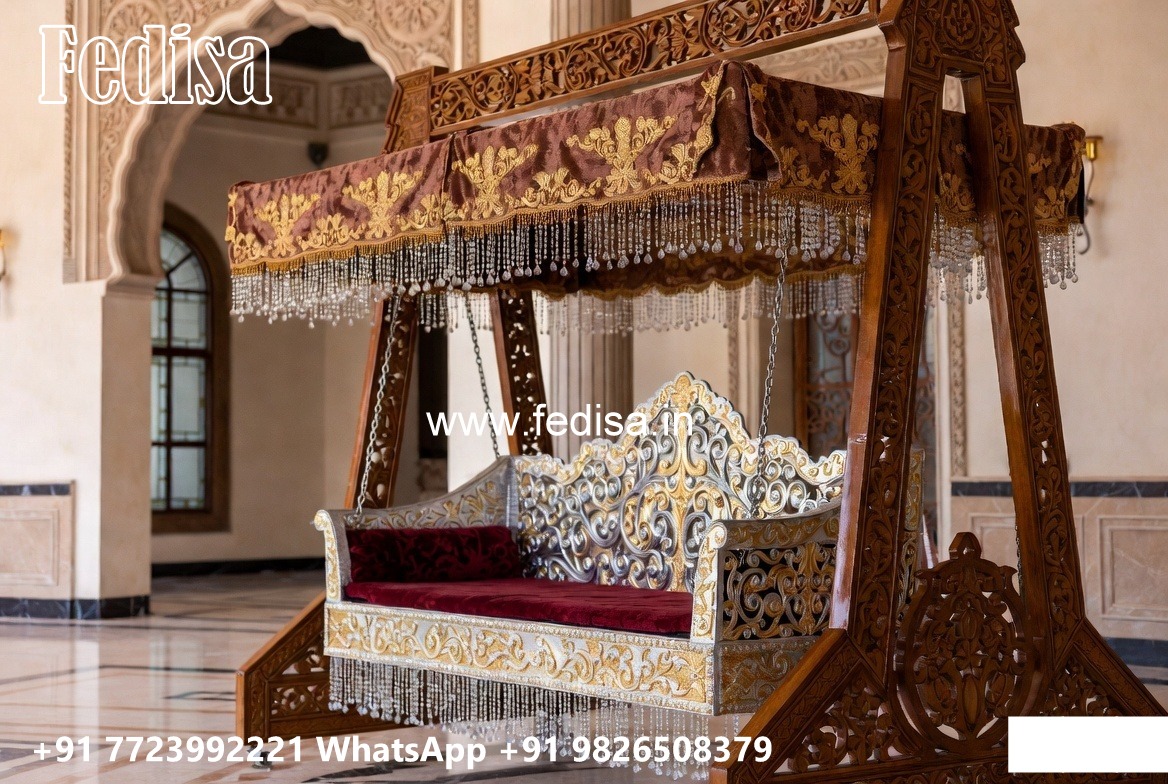 Traditional Luxury Swing Design for Indian Homes No-2383
