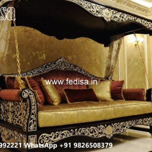 Luxury Swing Design for Stylish Balcony Seating Area No-2388