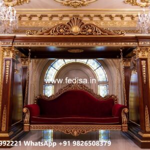 Luxury Swing Design with Artistic Floral Engraving No-2422