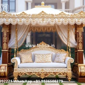 Stylish Luxury Swing Design with Elegant Curves No-2446