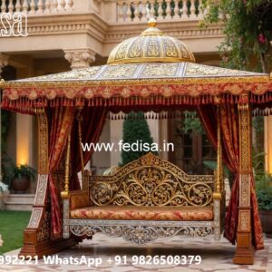 Luxury Swing Design with Decorative Brass Detailing No-2447