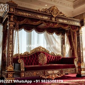Premium Wood Carving Swing Design for Heritage Homes No-2606