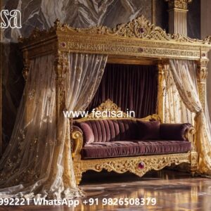 Designer Wood Carving Swing Design for Luxury Villas No-2611