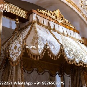 Vintage Wood Carving Swing Design with Traditional Beauty No-2612