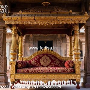 Wood Carving Swing Design Ideas for Sophisticated Interiors No-2622