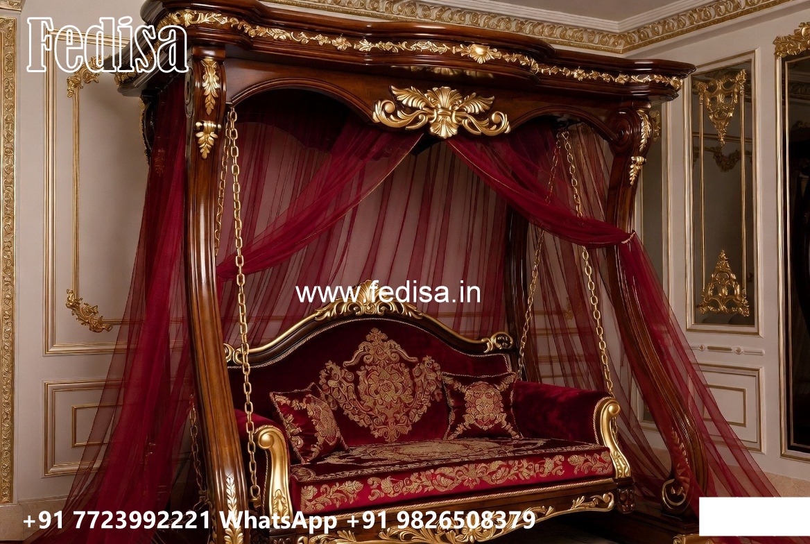 Wood Carving Swing Design with Premium Heritage Craftsmanship No-2675