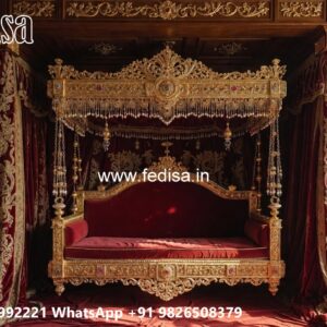 Stylish Wood Carving Swing Design for Elegant Home Decor No-2690