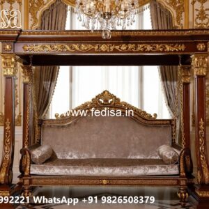Indoor Wood Carving Swing Design for Relaxing Luxury Spaces No-2693