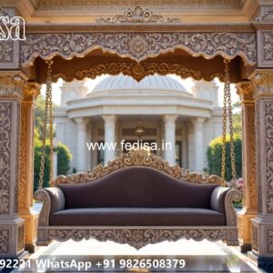 Traditional Wooden Swing Design for Indian Homes No-2703